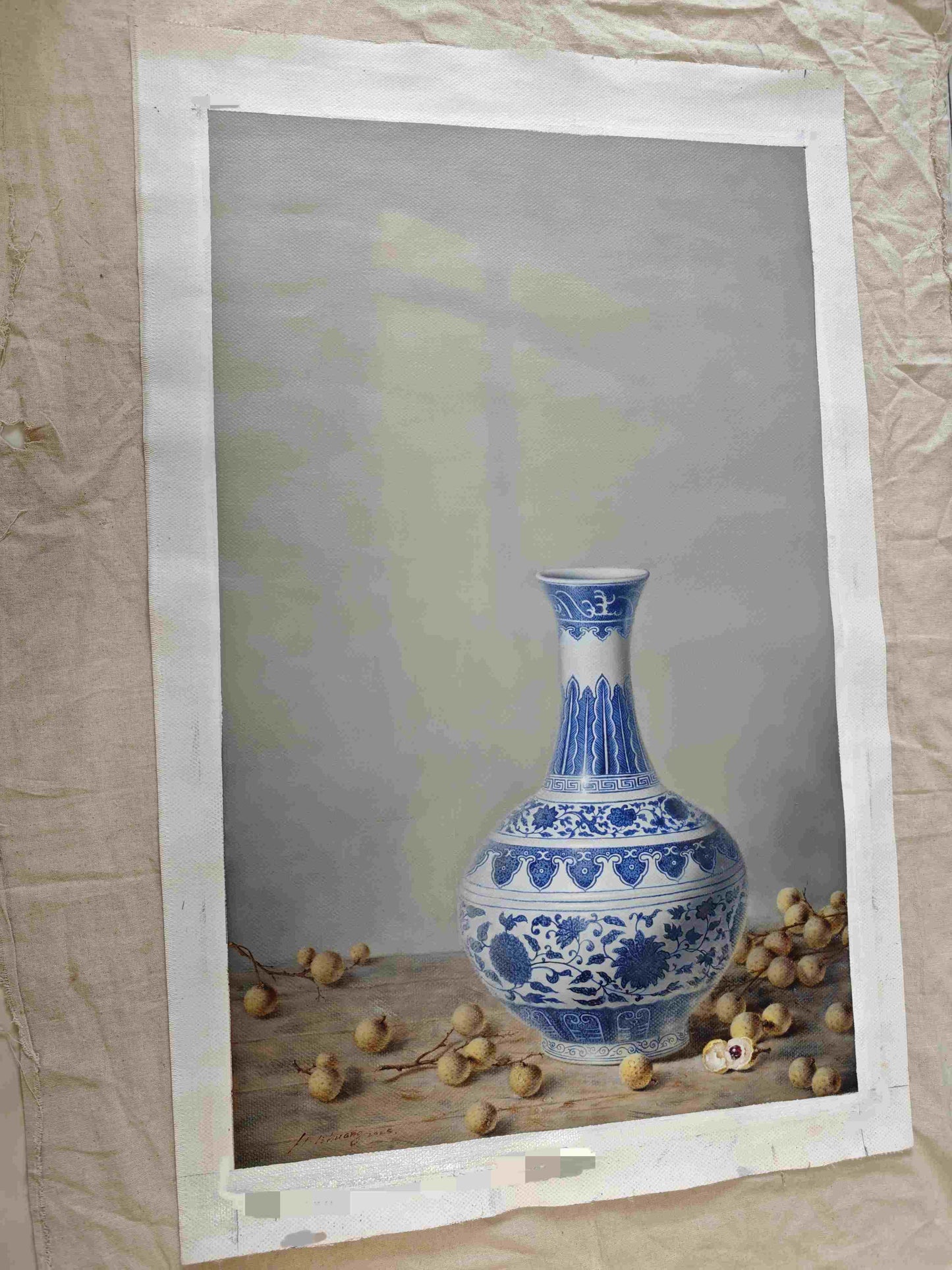Time's Echo in Porcelain