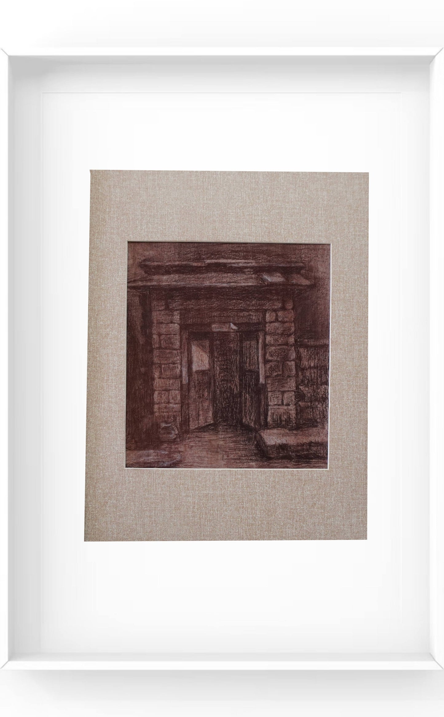 The series of works titled"Doors"(The series consists of five paintings)