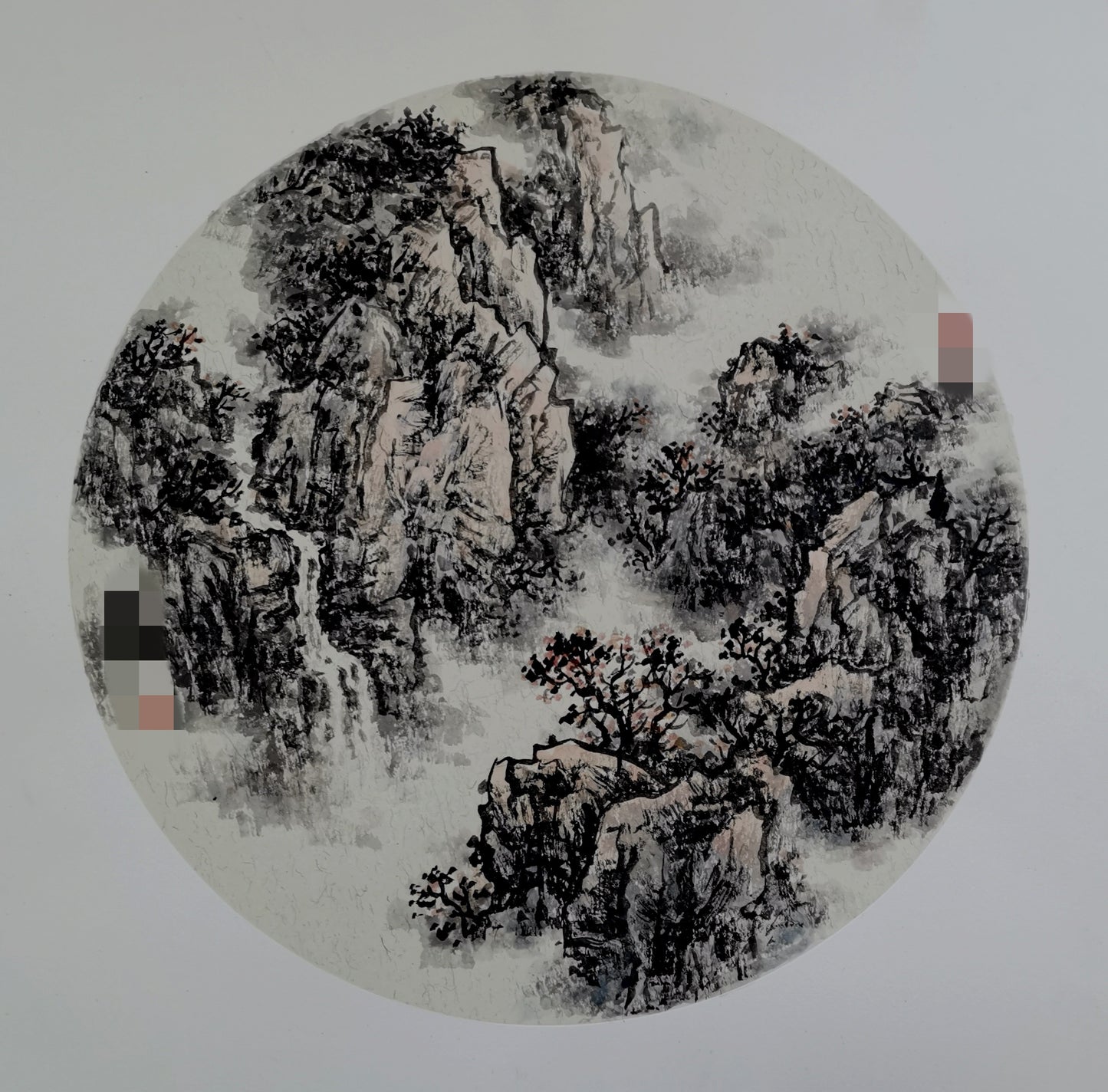 Misty Woods and Layered Peaks: Landscape Series