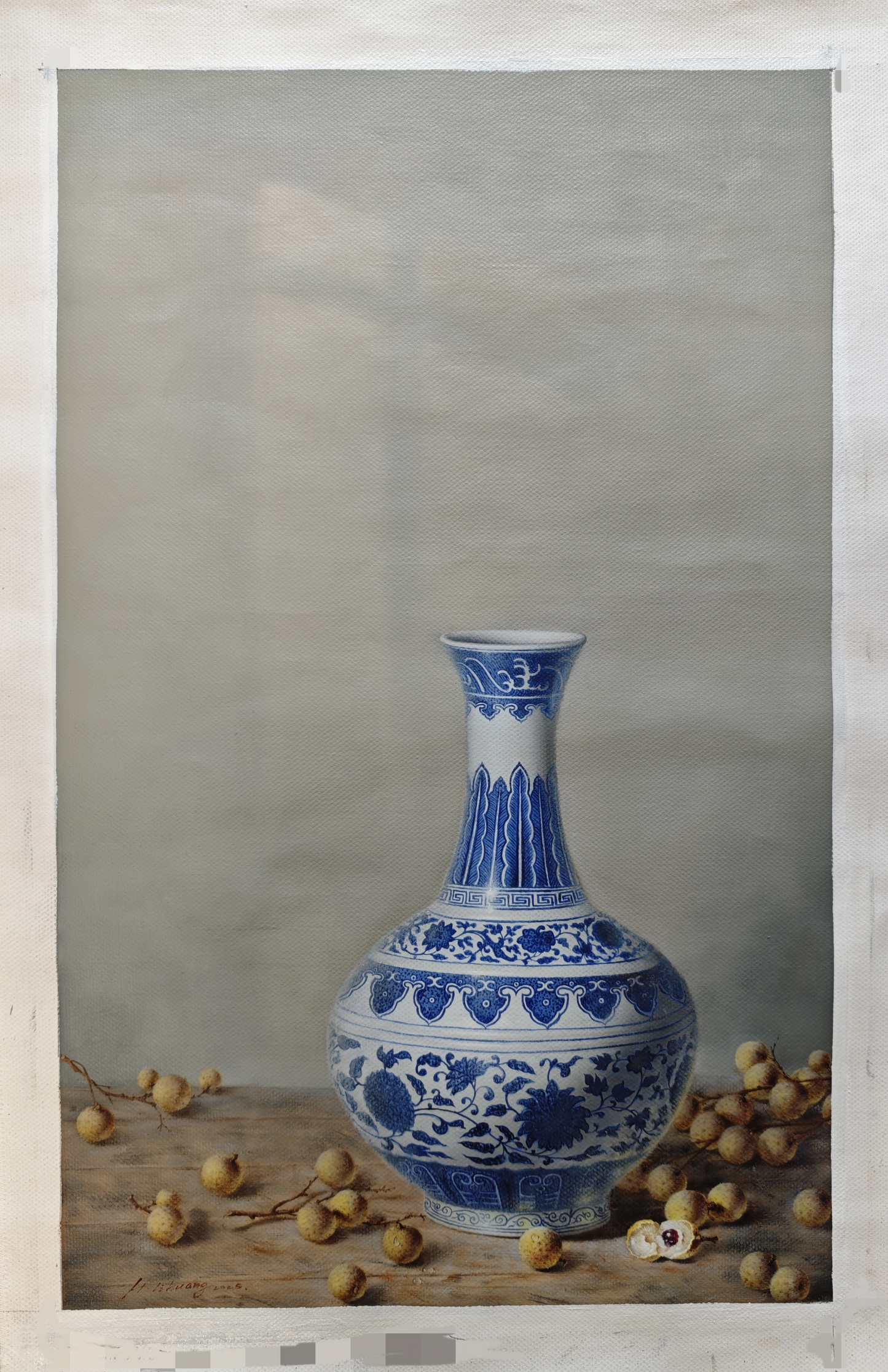Time's Echo in Porcelain