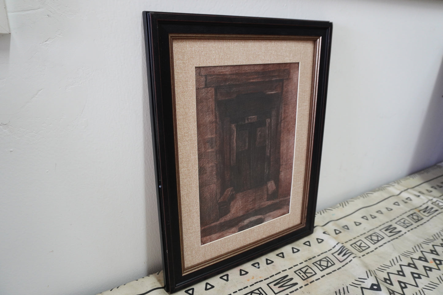 The first piece in the series titled"Doors"