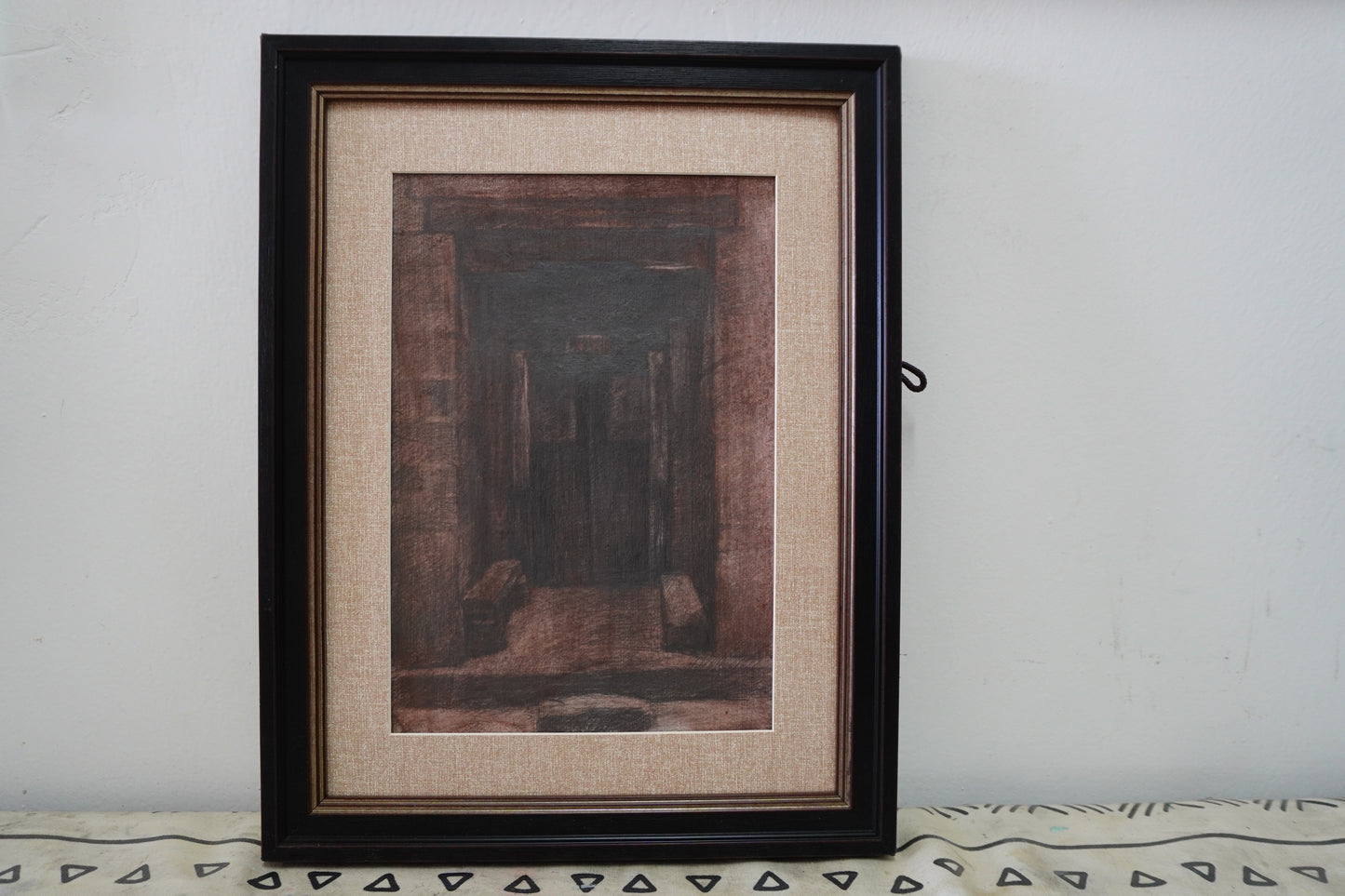 The first piece in the series titled"Doors"