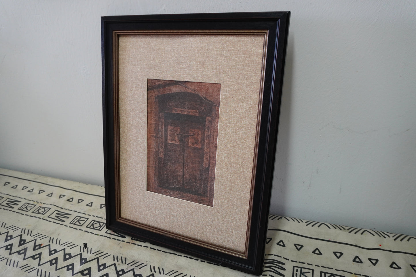 The second piece in the series titled"Doors."