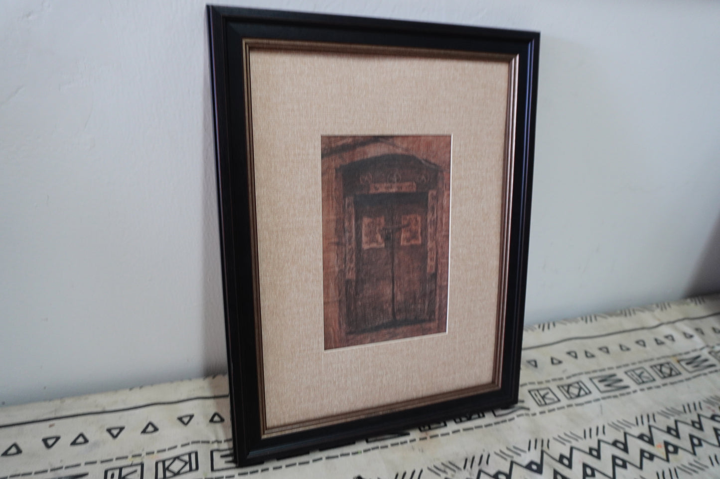 The second piece in the series titled"Doors."