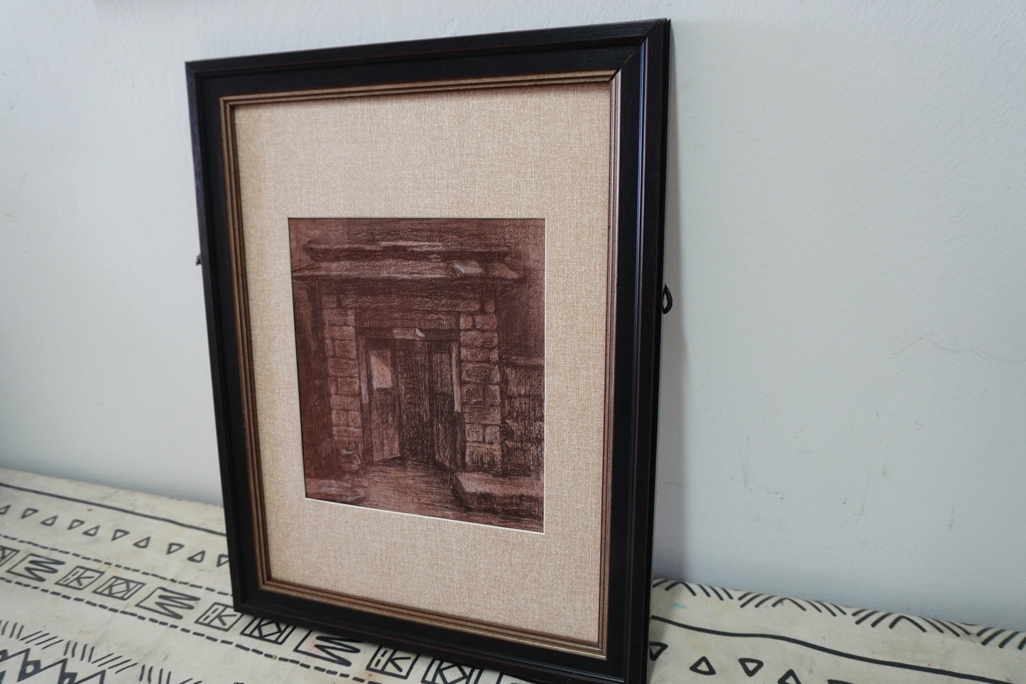 The third piece in the series titled"Doors."