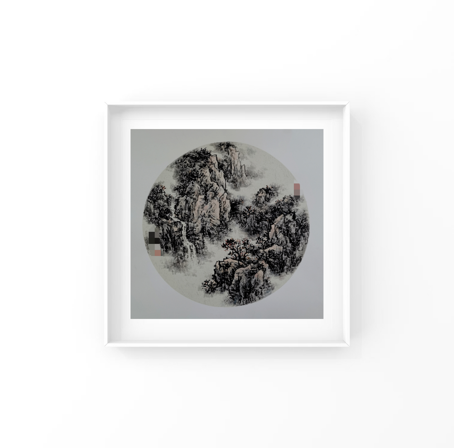 Misty Woods and Layered Peaks: Landscape Series